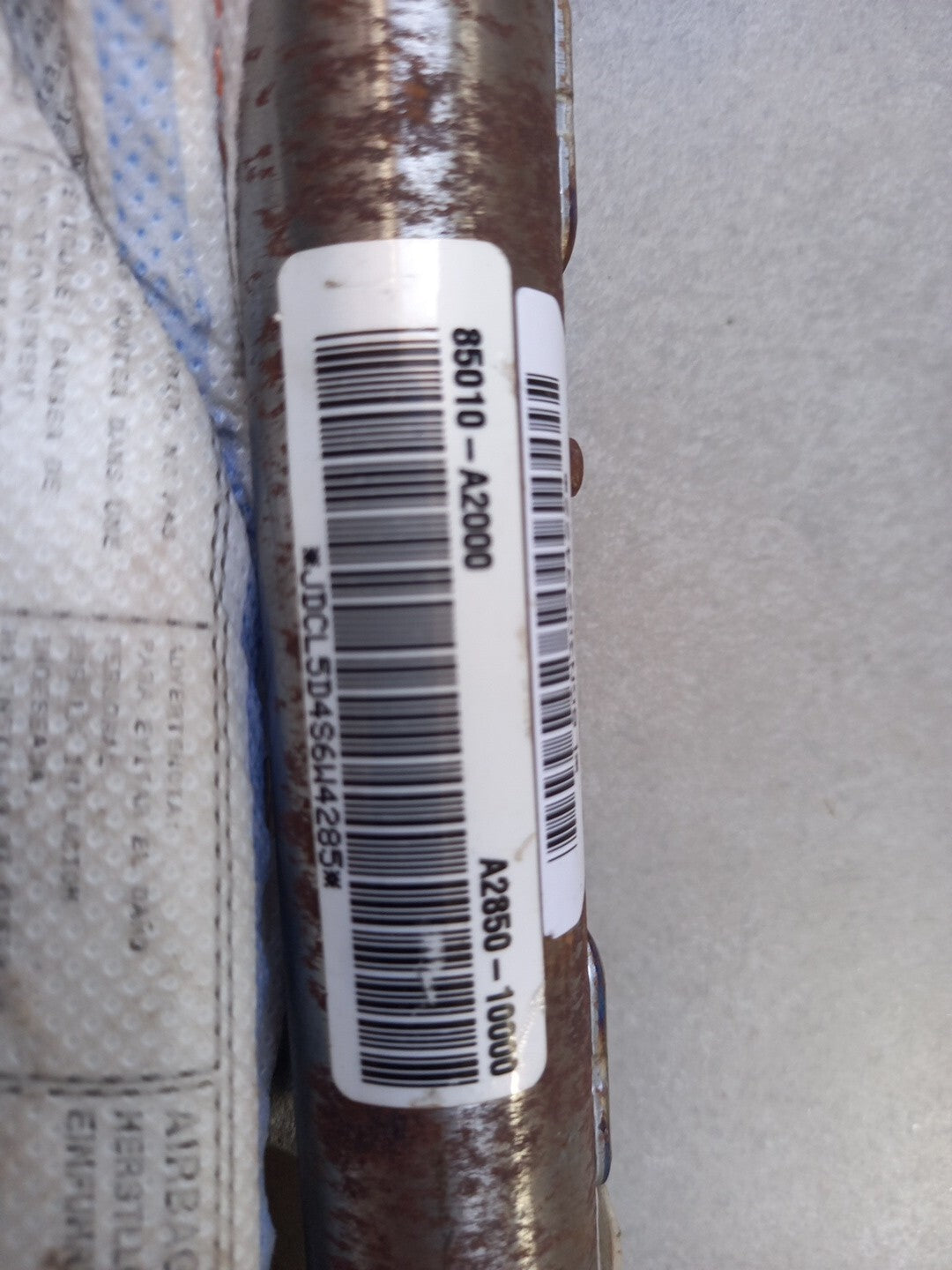 85010A2000 AIRBAG LATERALE A TENDINA SX KIA CEE'D II (2°SERIE) 1.6 CRDI 16V MAN 