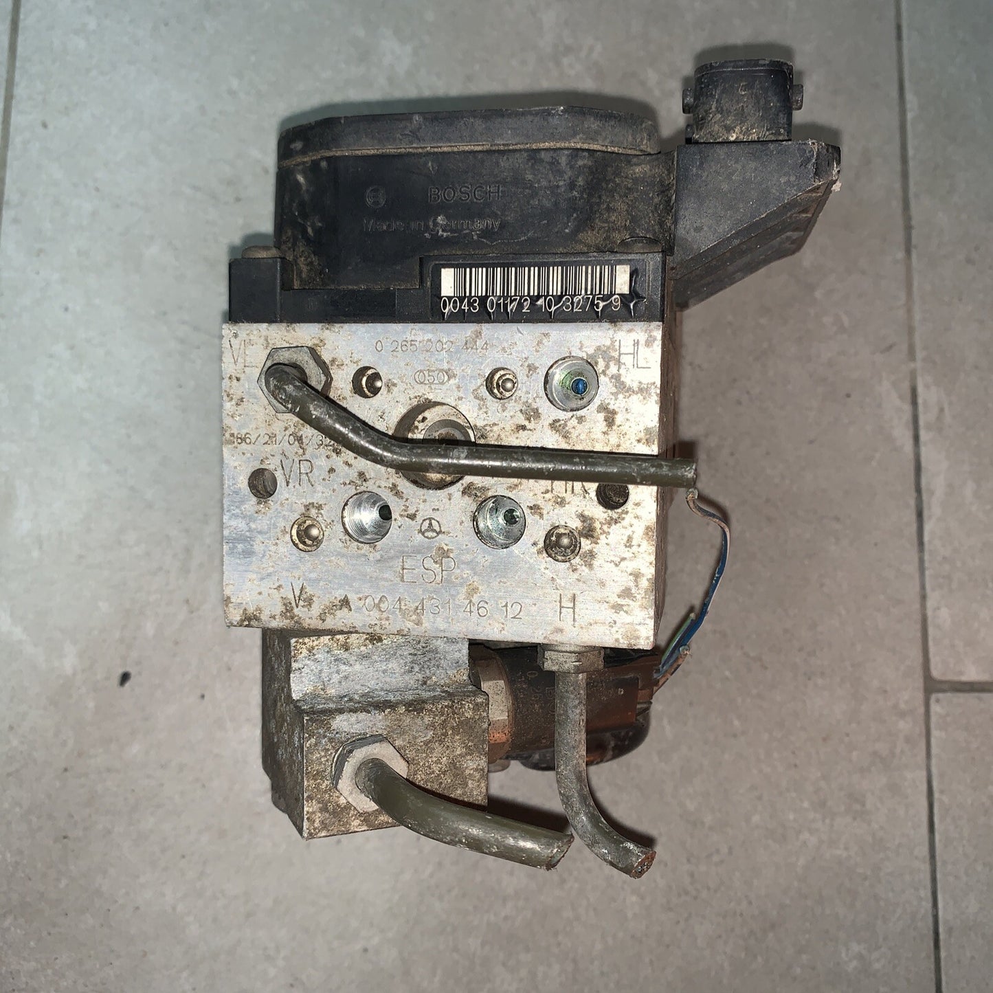 POMPA ABS MERCEDES CLASSE S 320 S400 CDI, CODICE : 0265202444 BOSCH