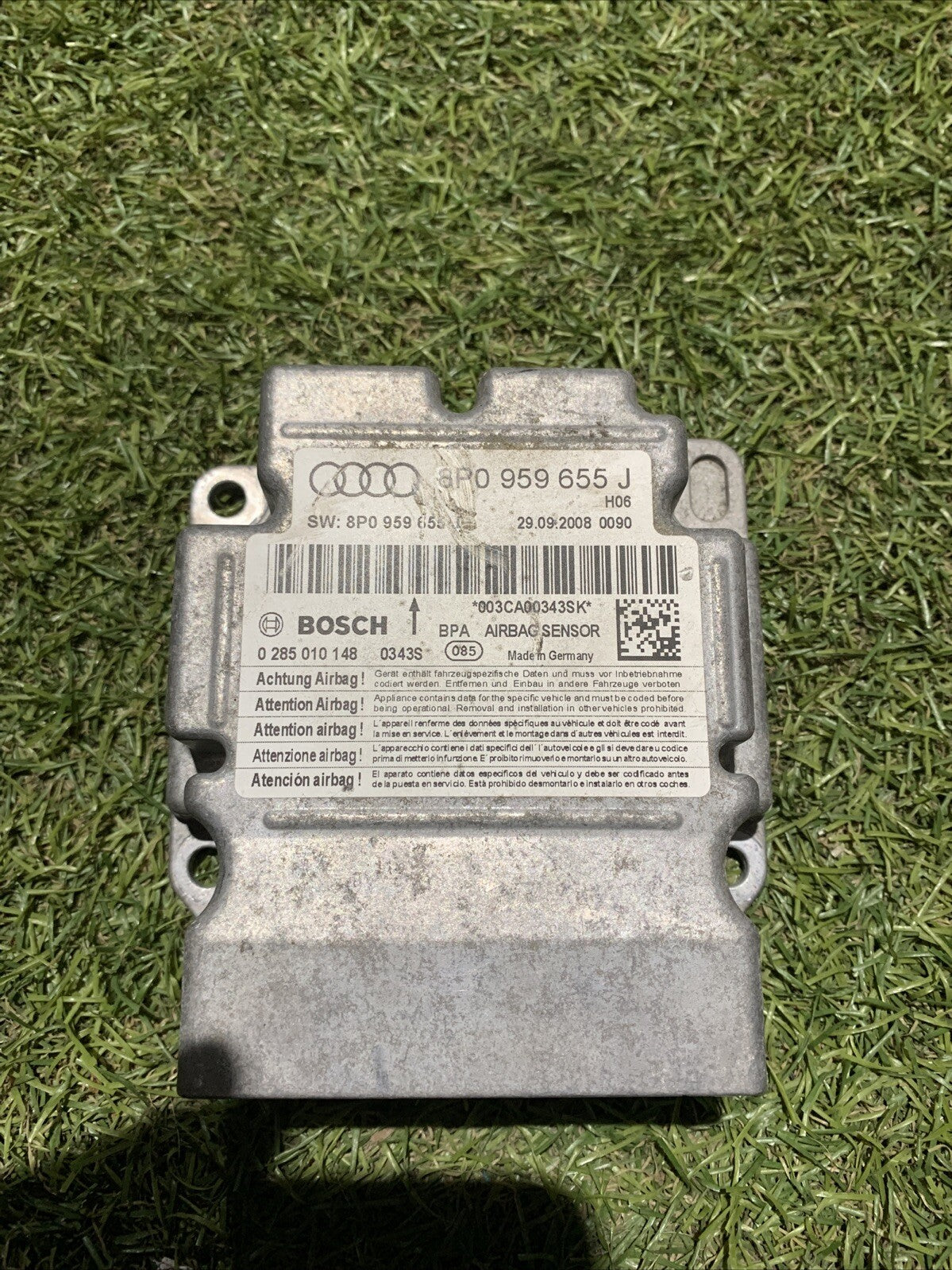 CENTRALINA AIRBAG PER AUDI A3 Serie (8P1) 8P0959655J 2.0 DIESEL