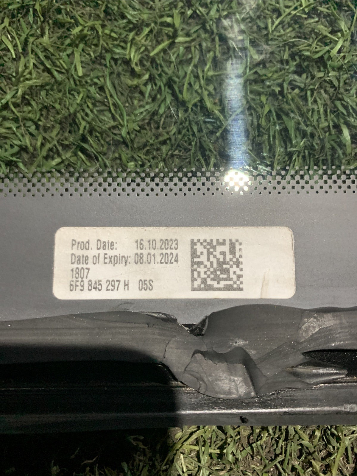 Vetro Fisso Fiancata Posteriore Sinistro Seat Arona 2024 6F9845297H