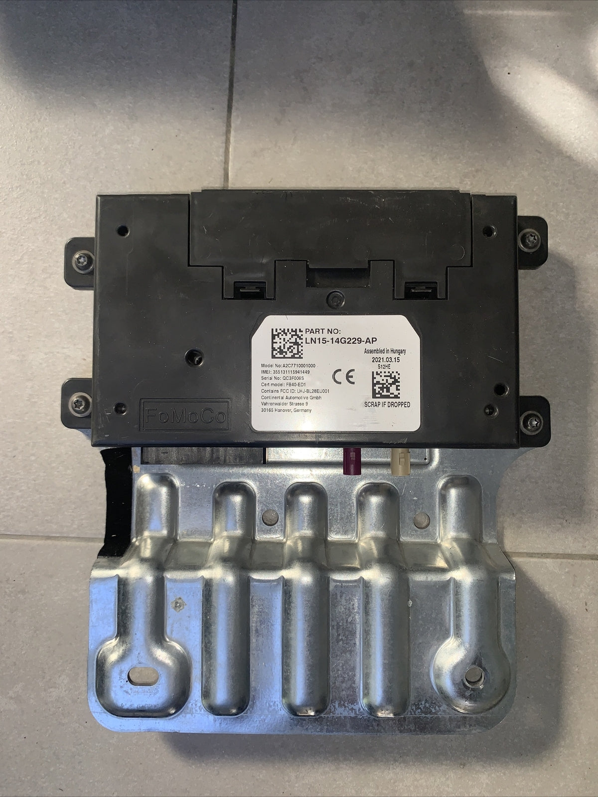 FORD ECOSPORT MODULO SINCRONIZZAZIONE BLUETOOTH LN15-14G229-AP (2021 2022 2023)