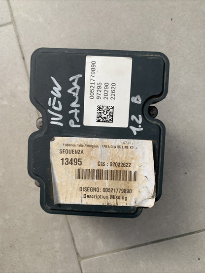00521779890 ABS / 0265295044 / 52177989 / 269917 FIAT NEW PANDA (312) 1.2 Benzin