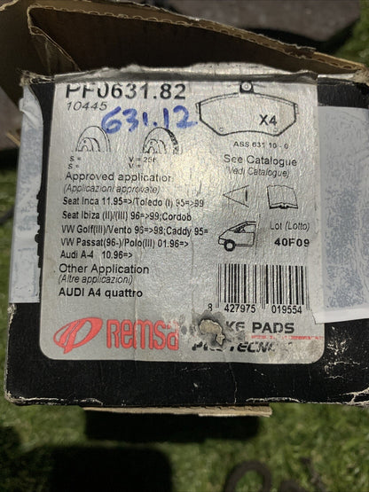 Pasticche Freni Seat Inca,Ibiza,Golf 3 PF0631.90