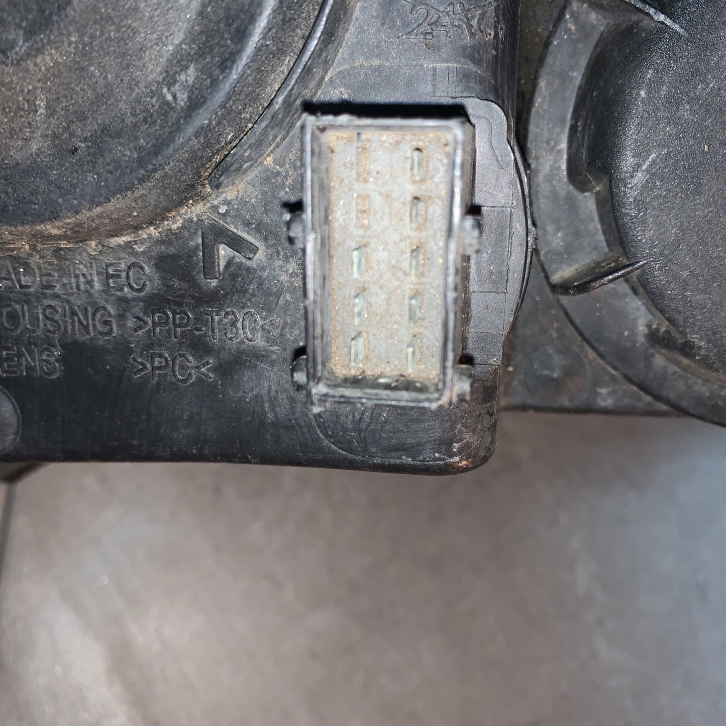 PROIETTORE-FARO SX. 93177646 OPEL CORSA