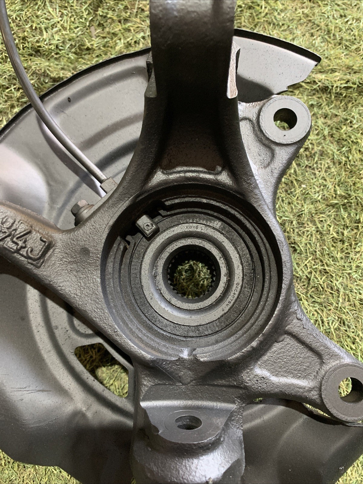 MOZZO MONTANTE FUSELLO ANTERIORE SINISTRO TOYOTA YARIS 2007 1.3 BENZ 432120D130