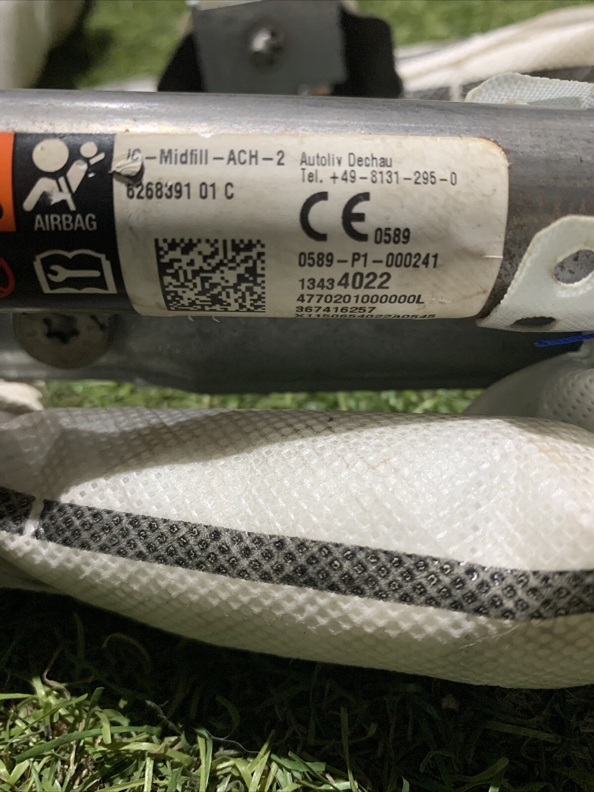 AIRBAG A TENDINA LATO SINISTRO PER OPEL Corsa E 3° Serie 13434022 (15>)