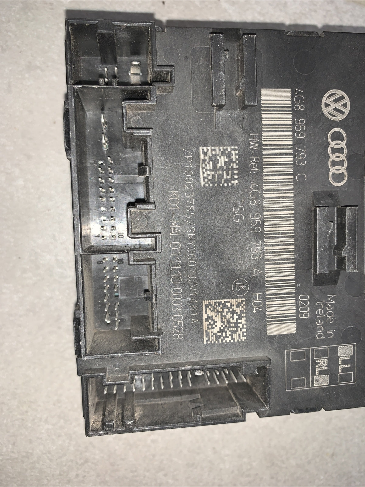 Audi A7 Centralina Sportello Anteriore Sinistro Cod:4G8959793C