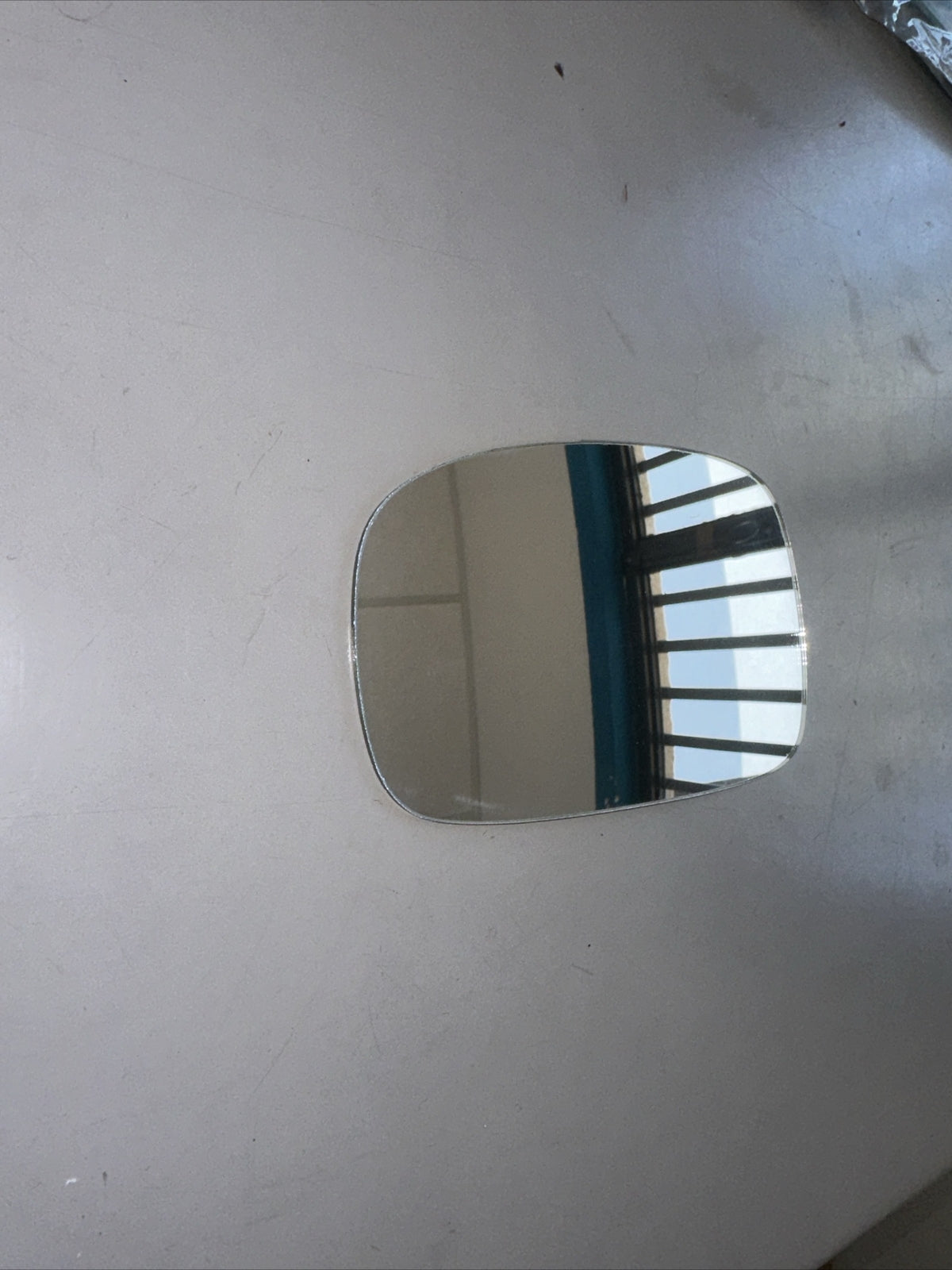 VETRO VETRINO ADESIVO SPECCHIETTO RETROVISORE DESTRO PEUGEOT 306