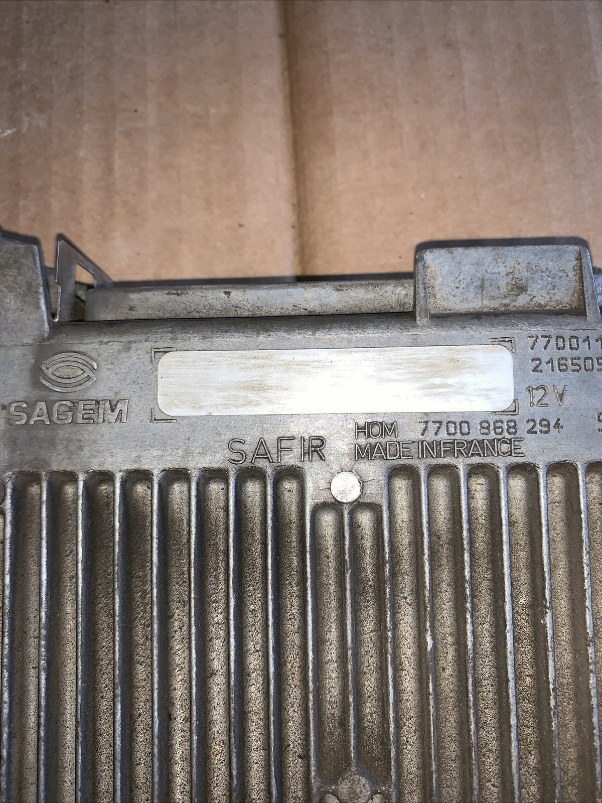 CENTRALINA MOTORE RENAULT CLIO 1.2 BENZINA 2002 7700110399