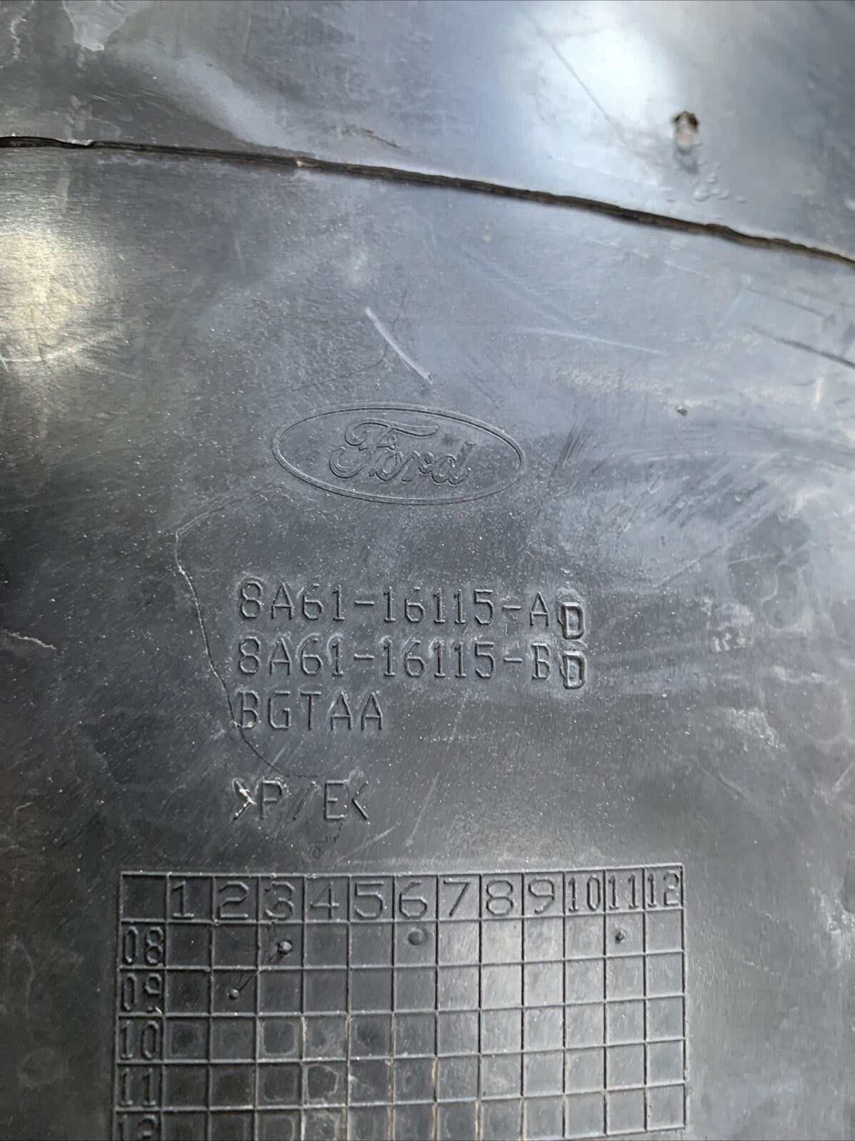 Passa Ruota Anteriore Sinistro Ford Fiesta 2010 8A61-16115-AD