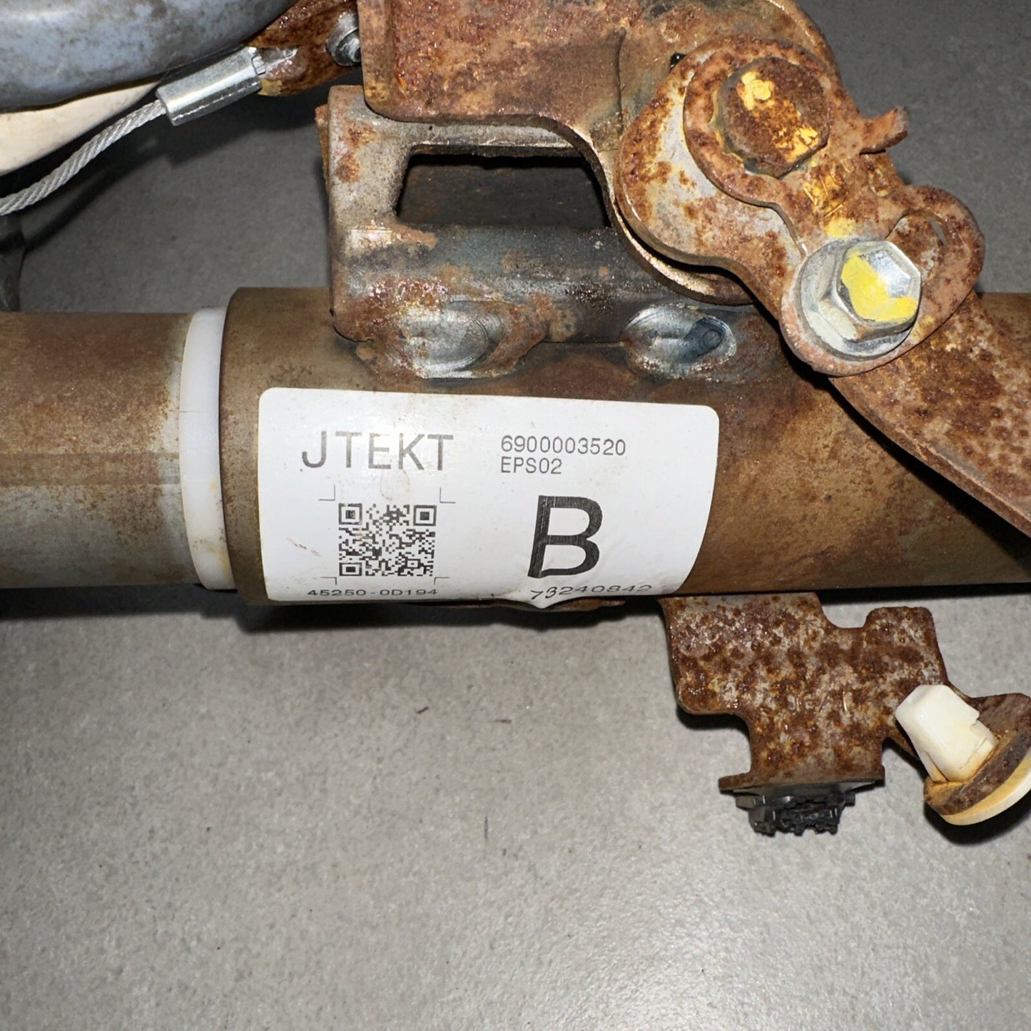 452500D194 PIANTONE STERZO TOYOTA Yaris Serie 3 2018