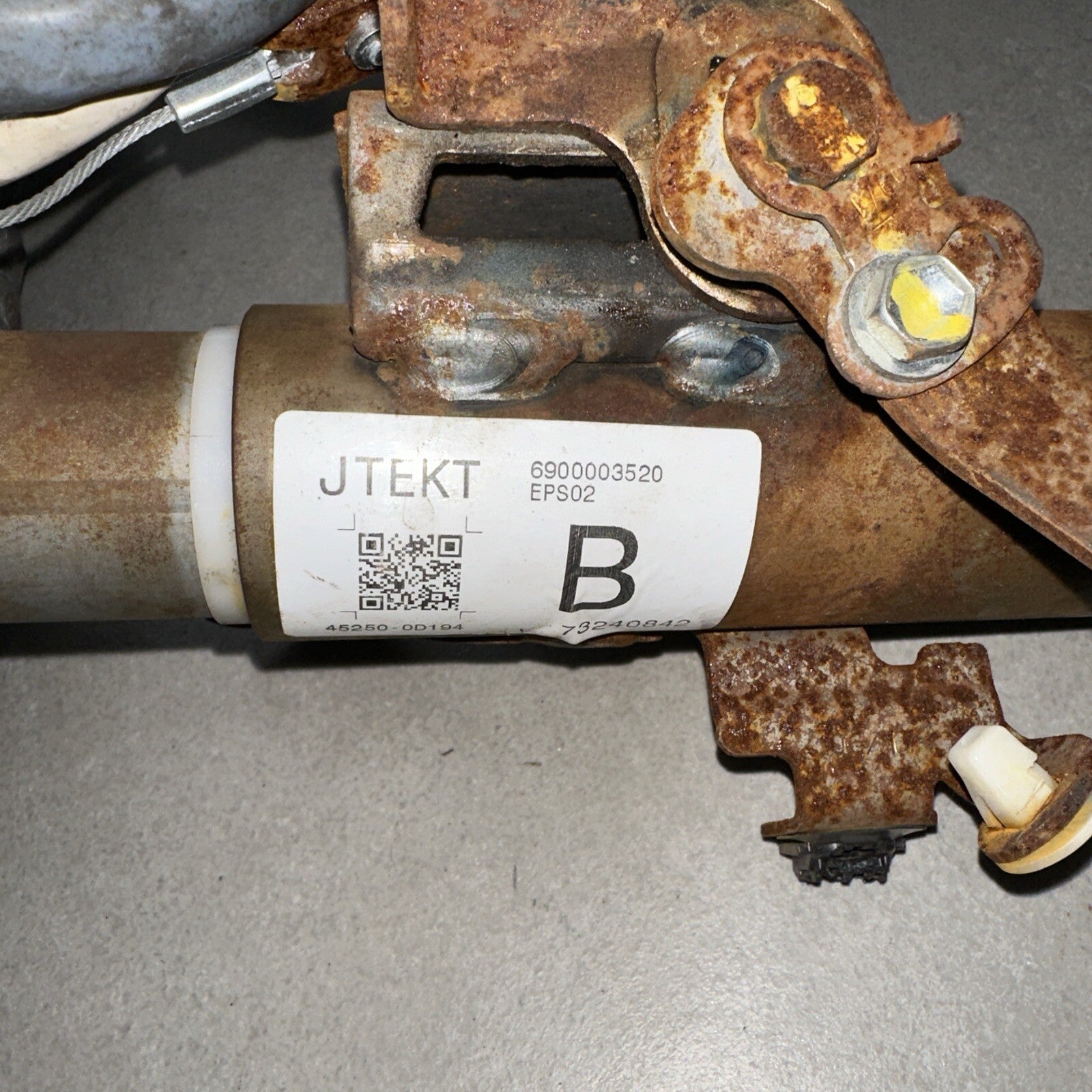 452500D194 PIANTONE STERZO TOYOTA Yaris Serie 3 2018