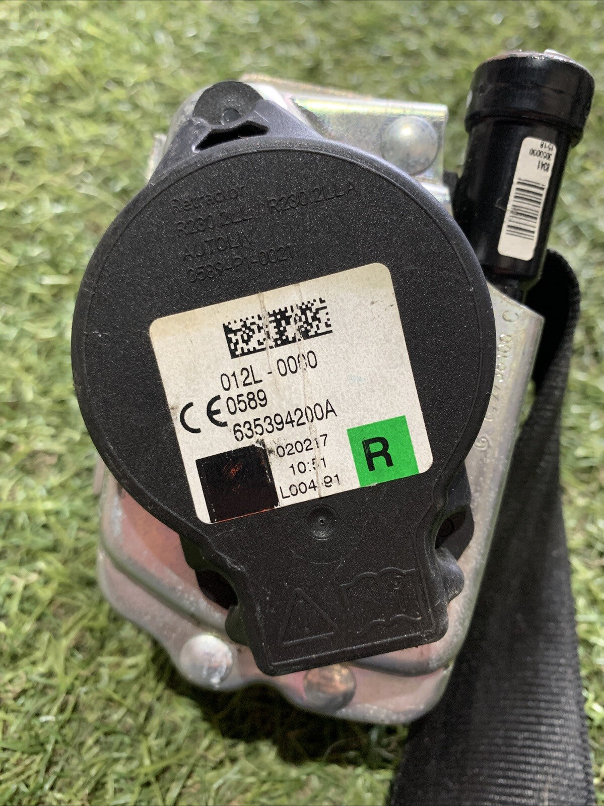 CINTURA DI SICUREZZA ANT. DX RANGE ROVER VELAR HK83-611B08-AD8PVJ