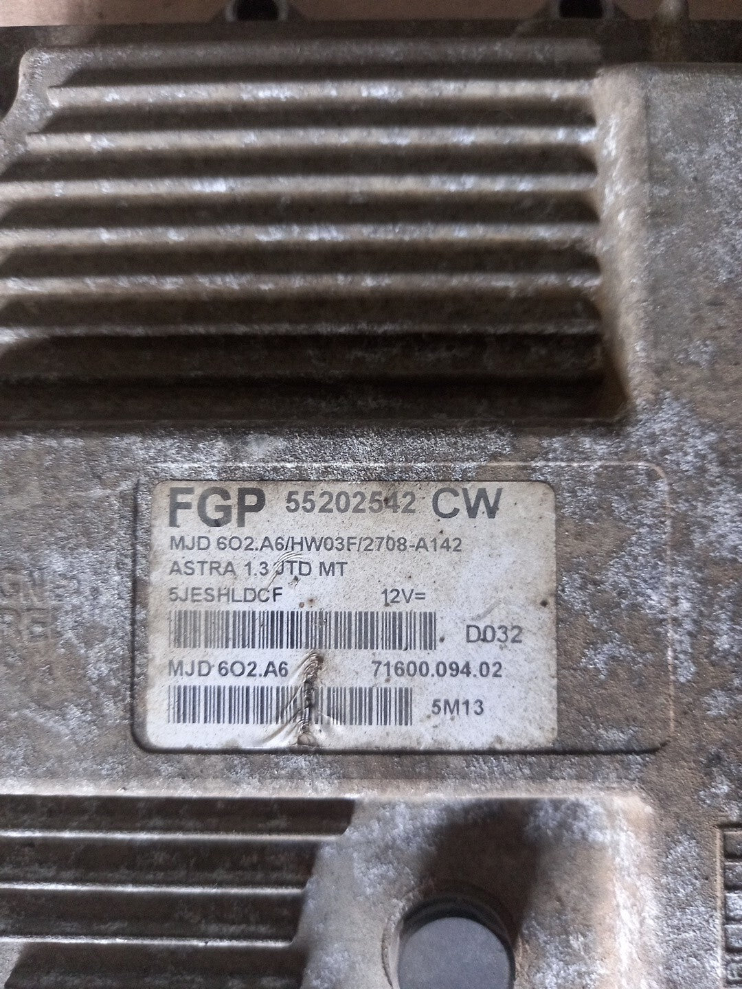 Marelli 55202542CW | Centralina motore ECU originale