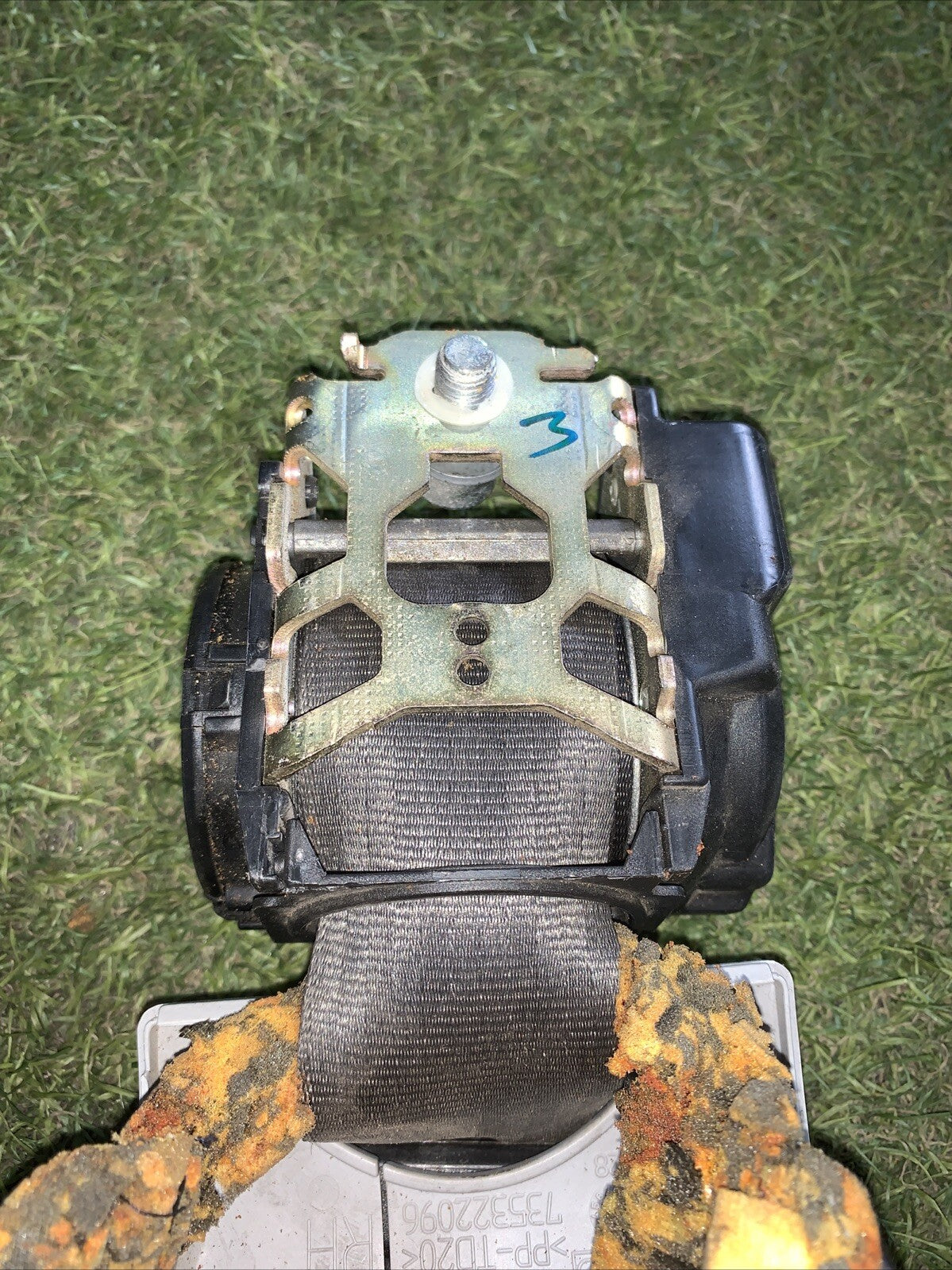 CINTURA DI SICUREZZA POST DX FIAT PANDA 2 (169) 2003-2011, 33031764A