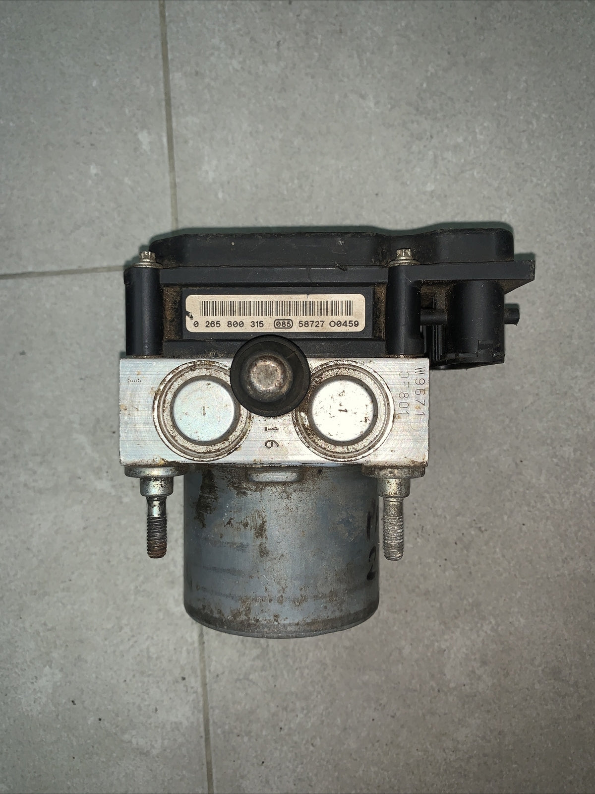 CENTRALINA POMPA ABS FIAT PUNTO 2 / 3 SERIE (188) 0265800315  - 0265231331