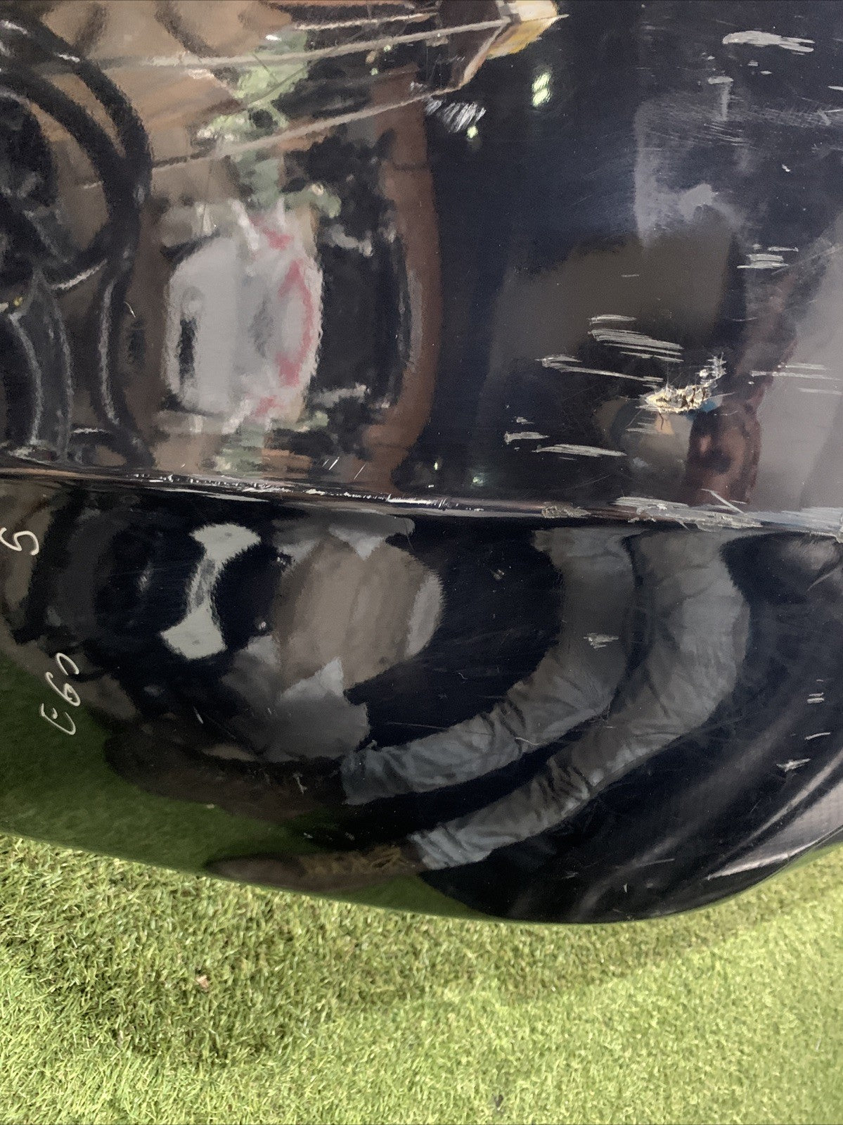 PARAURTI POSTERIORE CON SENSORI DI PARCHEG BMW SERIE 5 E60 2003/2010 BLU SCURO