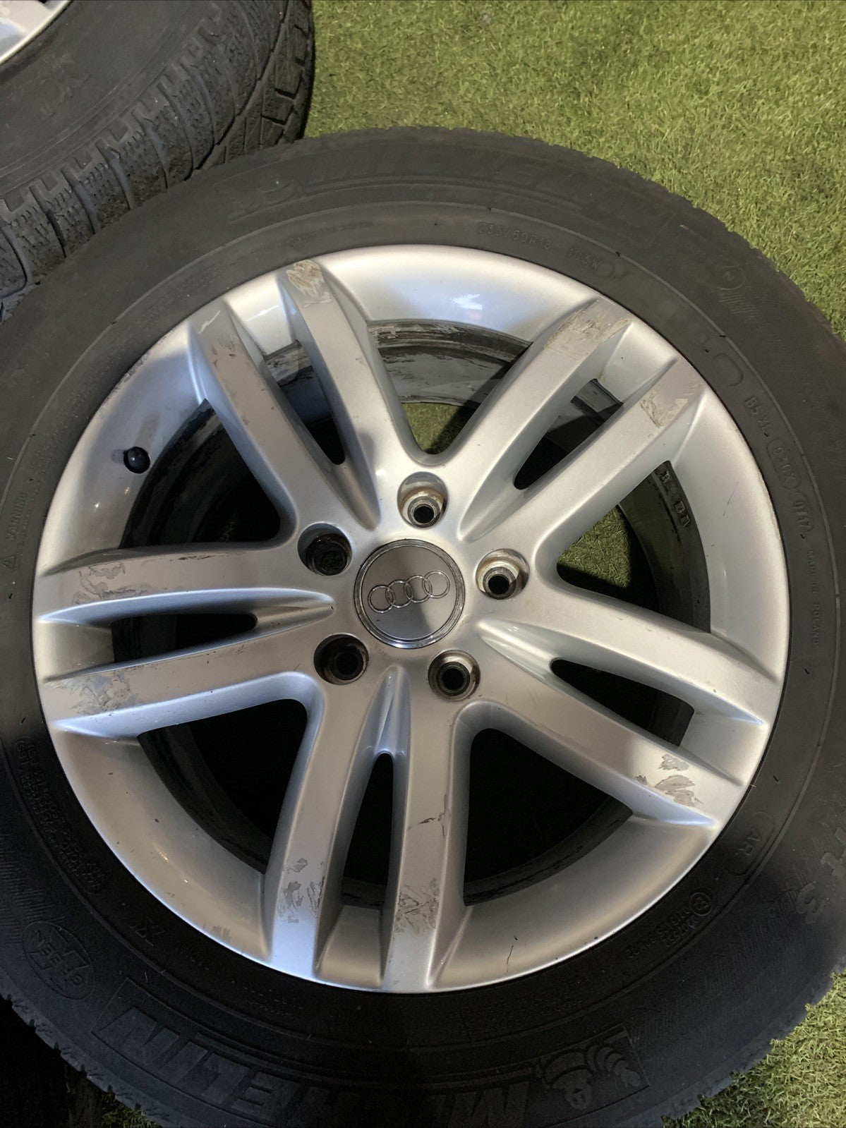 Cerchi In Lega Con Gomme 18 Audi Q7 2006 4L0601025B