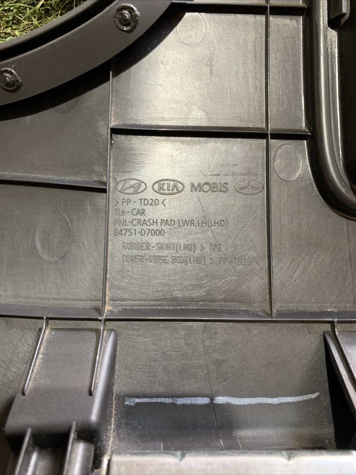 Rivestimento Cruscotto Parte Inferiore Sinistra Hyundai Tucson 2019 84751-D7000