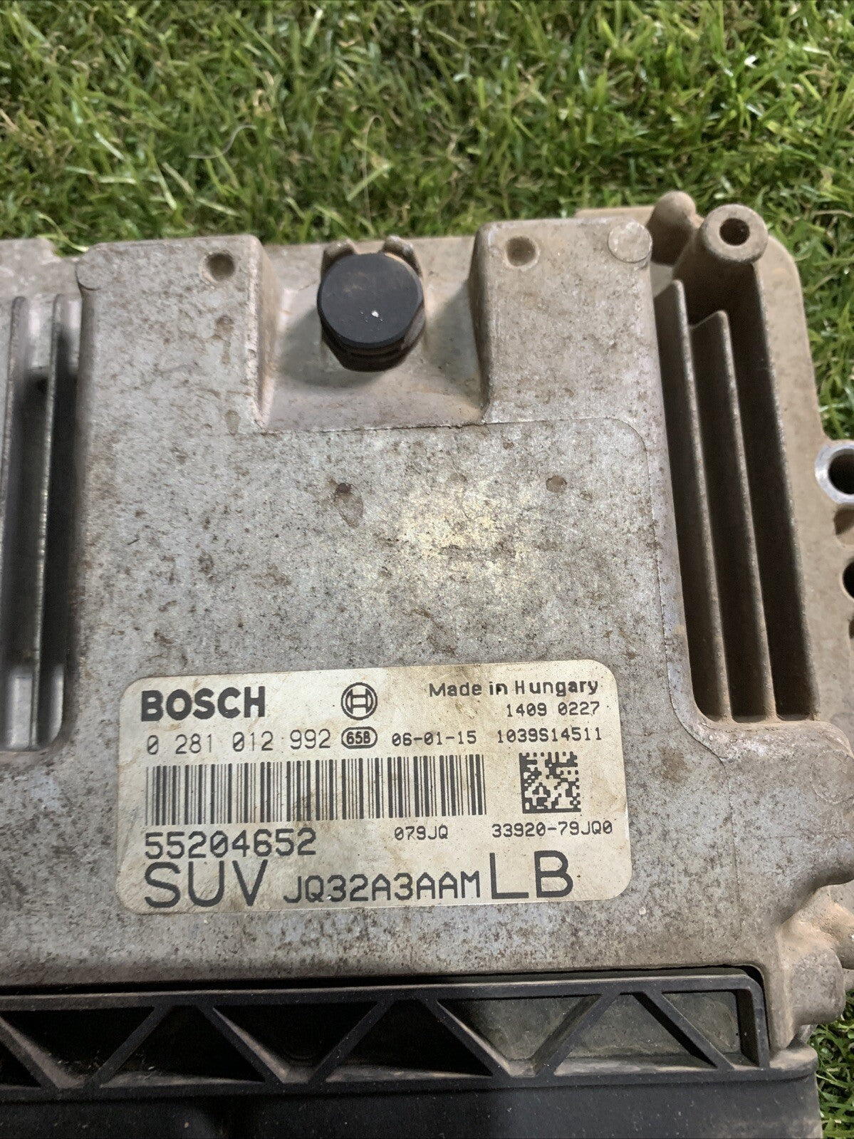 CENTRALINA MOTORE FIAT SEDICI 1.9 DIESEL - 55204652 - 0281012992