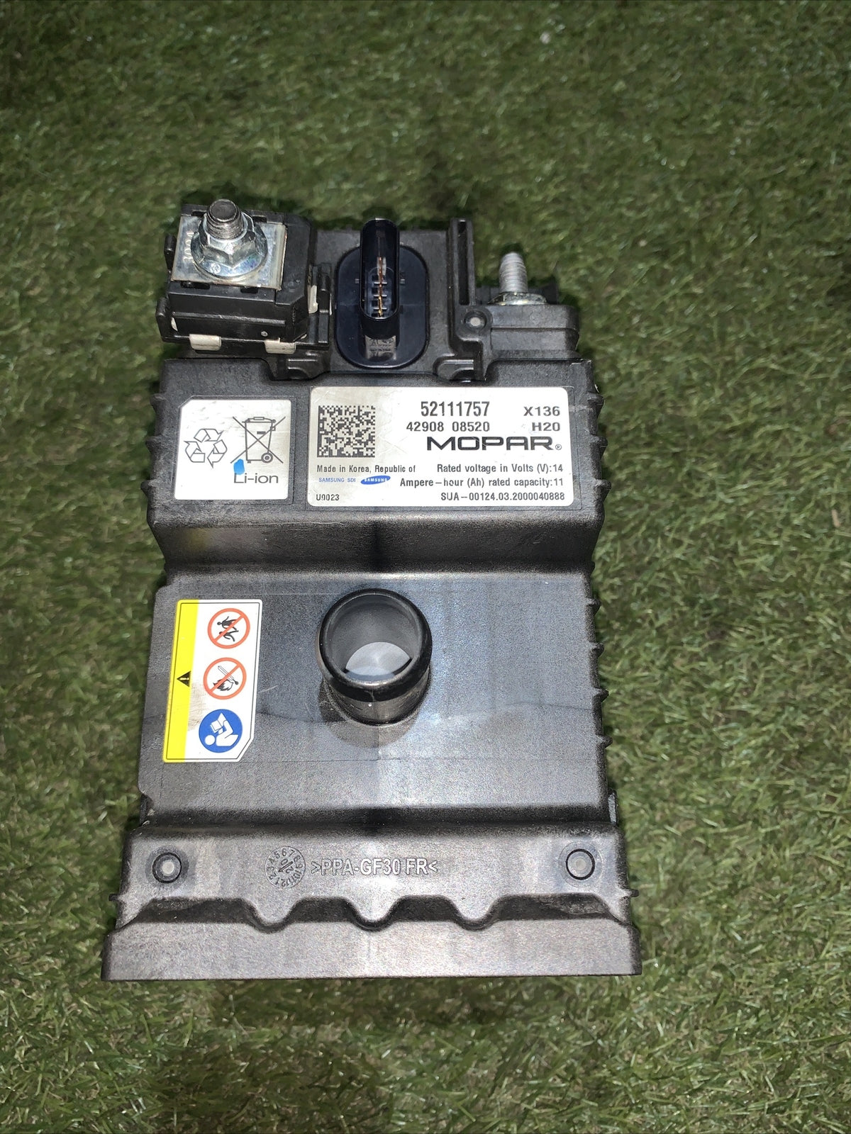 52111757 BATTERIA FIAT 500 - LANCIA YPSILON - FIAT PANDA 1.0 HYBRID