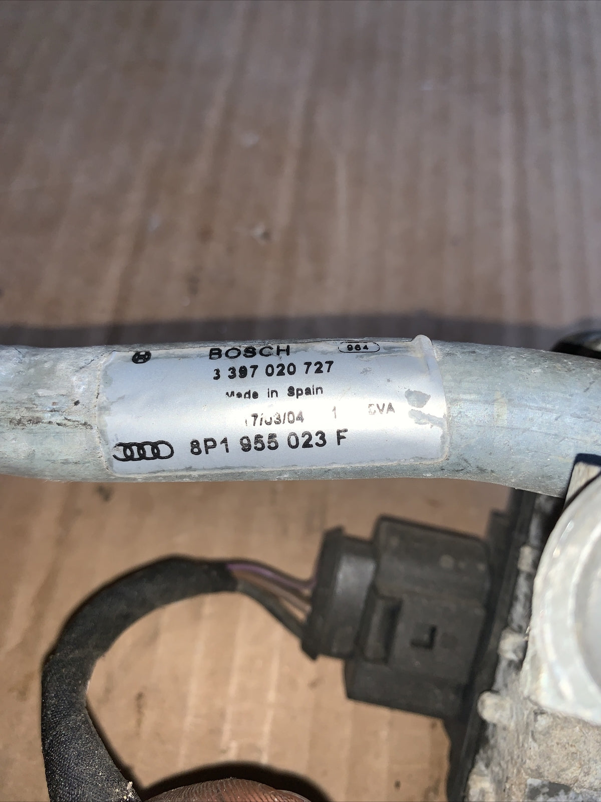 8P1955023F MOTORINO TERGICRISTALLO ANTERIORE AUDI A3 Serie (8P1)