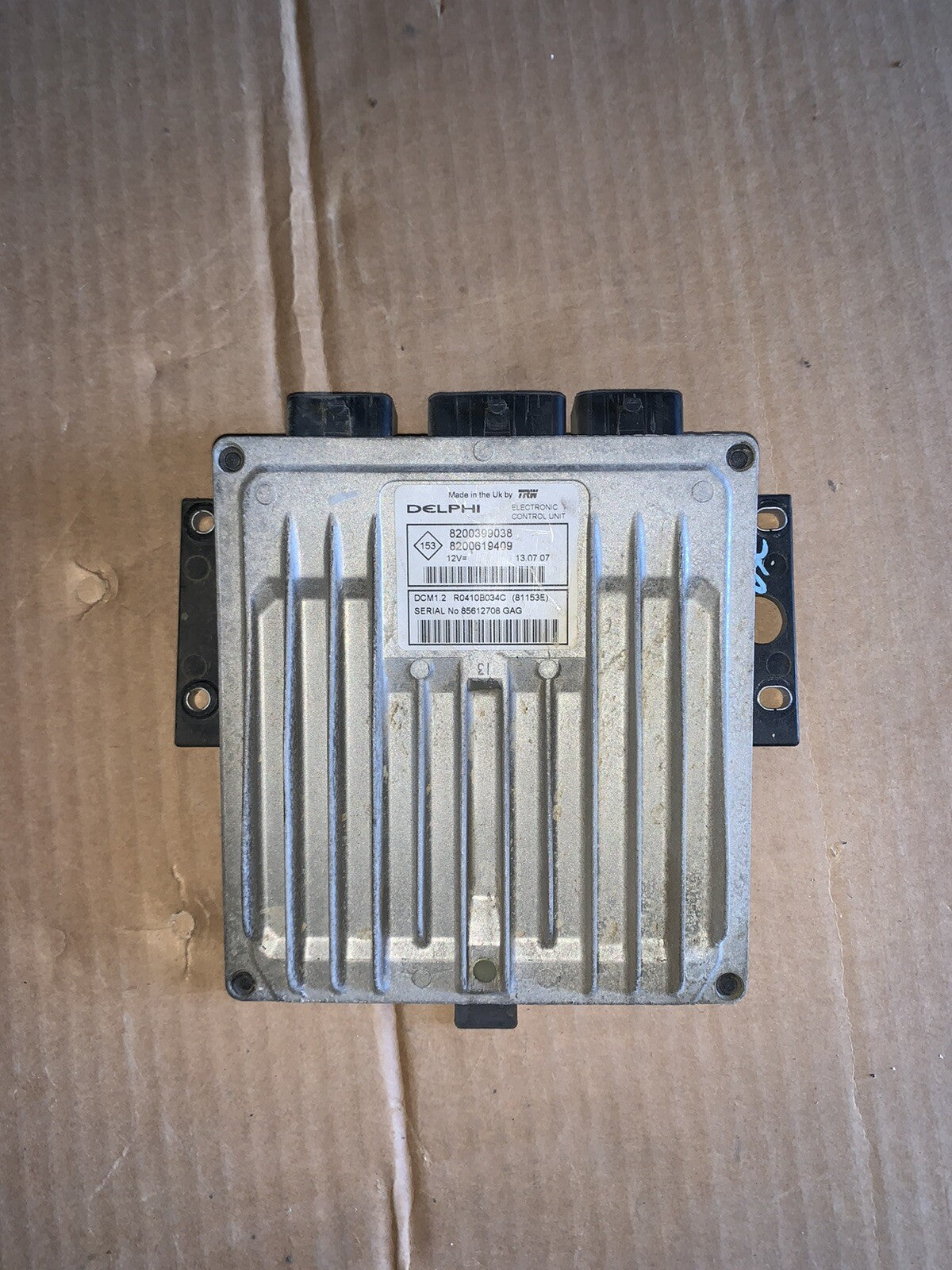 8200399038 CENTRALINA MOTORE RENAULT Clio Serie 3  1500 Diesel 2008