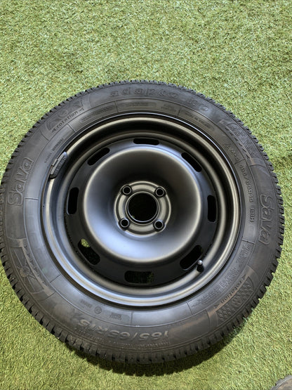 Cerchio In Ferro Da 15 Con Gomma Citroen C3 2013 515045 (4)