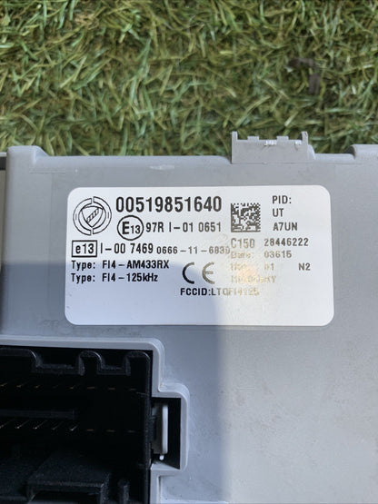 Body Computer Fiat Panda 3 Serie 1.2 Benzina 00519851640