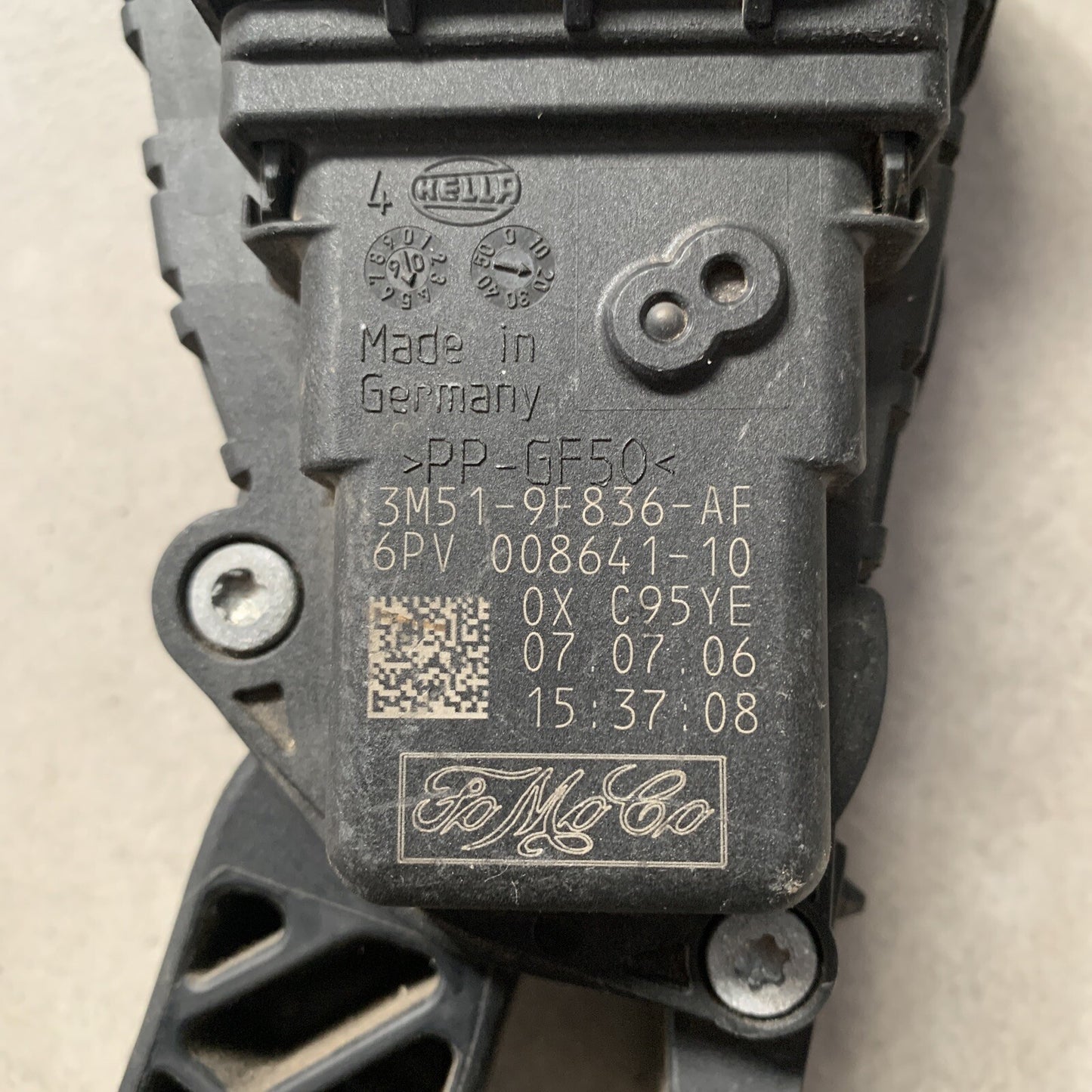 Pedale acceleratore potenziometro FORD C-MAX 3M519F836AF