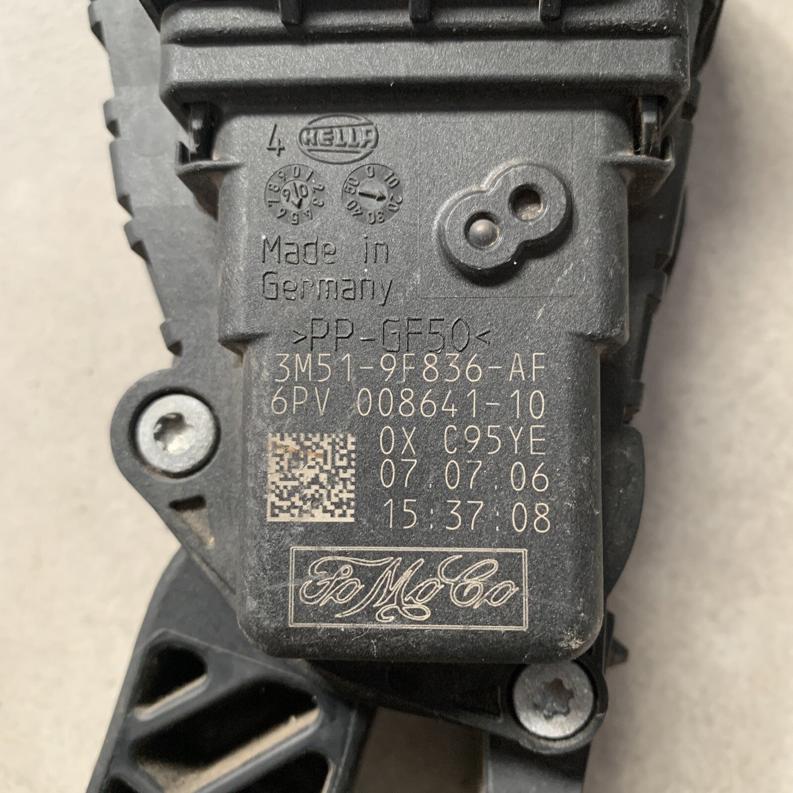 Pedale acceleratore potenziometro FORD C-MAX 3M519F836AF