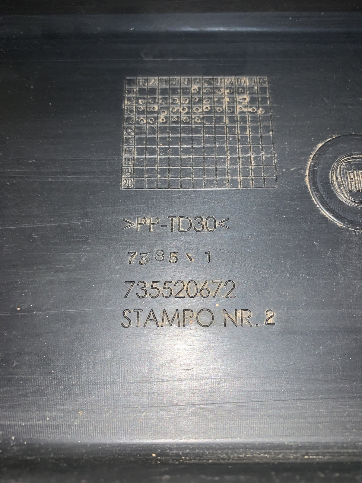 Modanatura Paraurti Anteriore Fiat New Panda 735520672