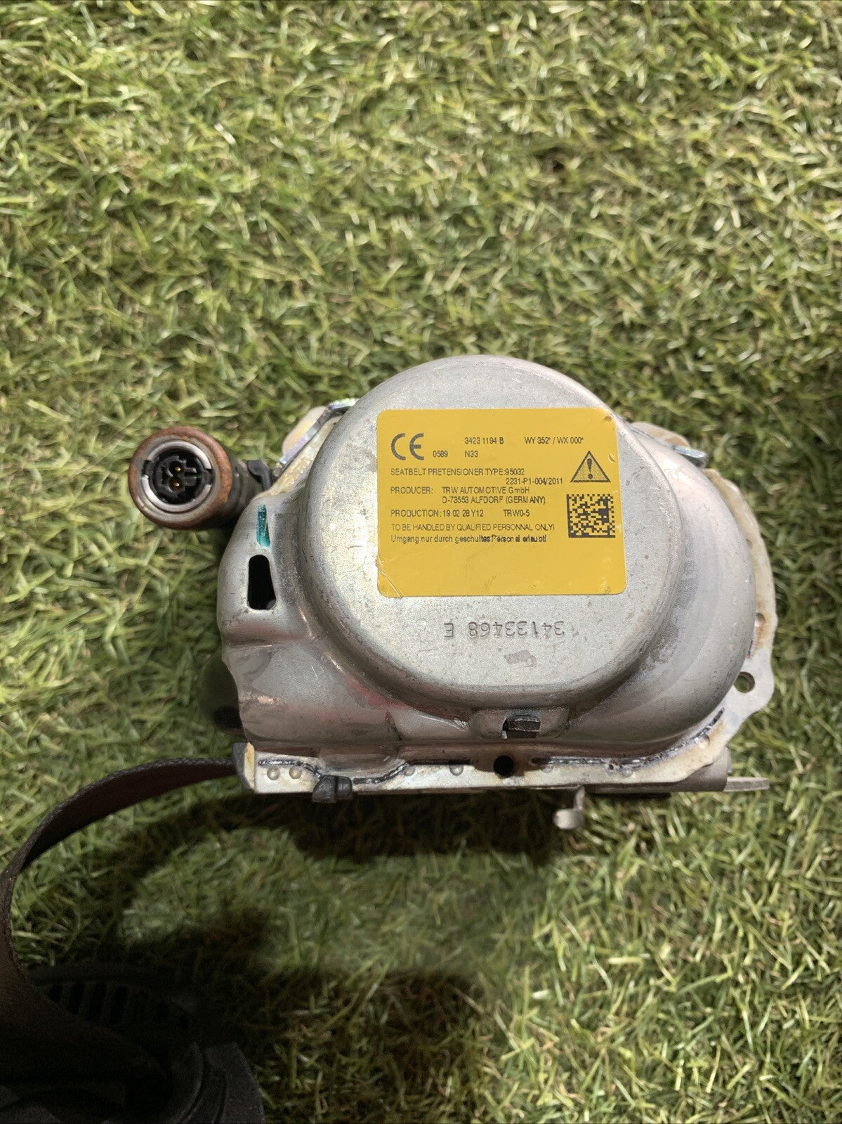 Cintura Di Sicurezza Posteriore Destra Range Rover Evoque 2019