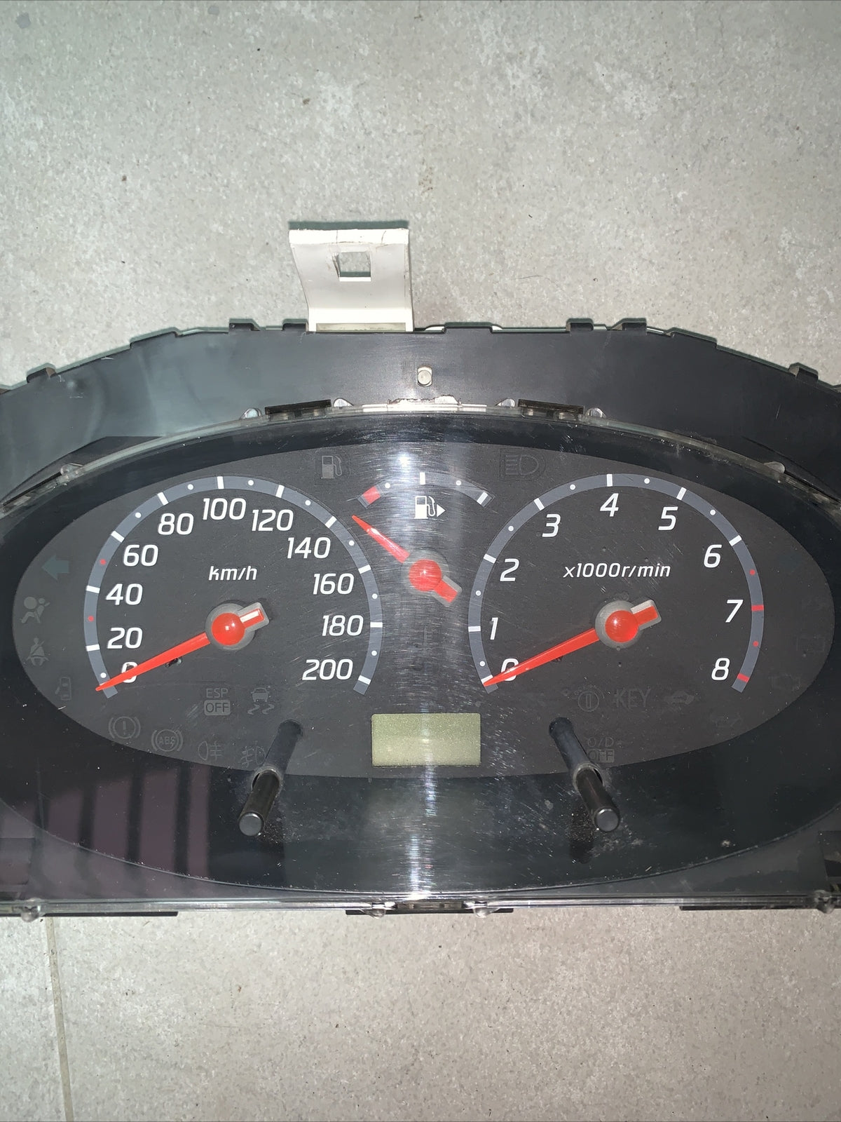 - QUADRO STRUMENTI CONTACHILOMETRI ODOMETER NISSAN MICRA K12 BENZINA CODE: AX761