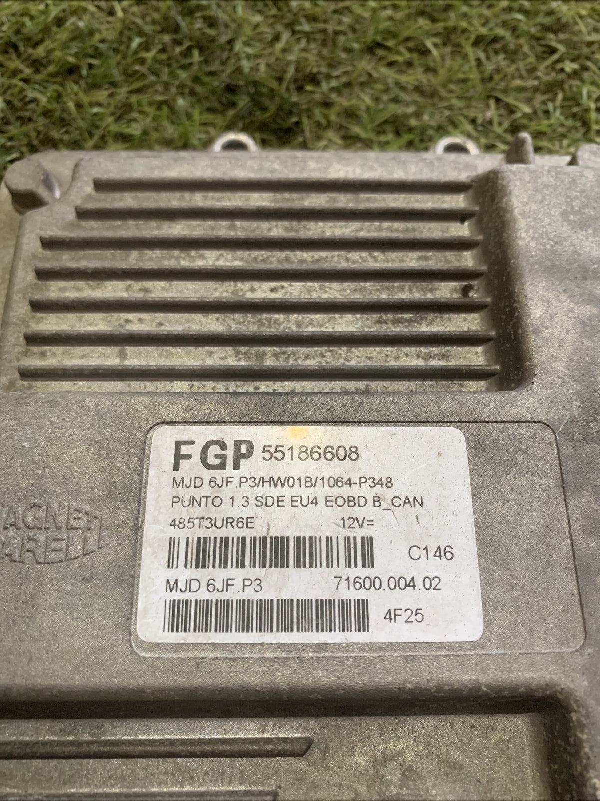 CENTRALINA MOTORE FIAT Punto 188  55186608 1.3 MJT Diesel