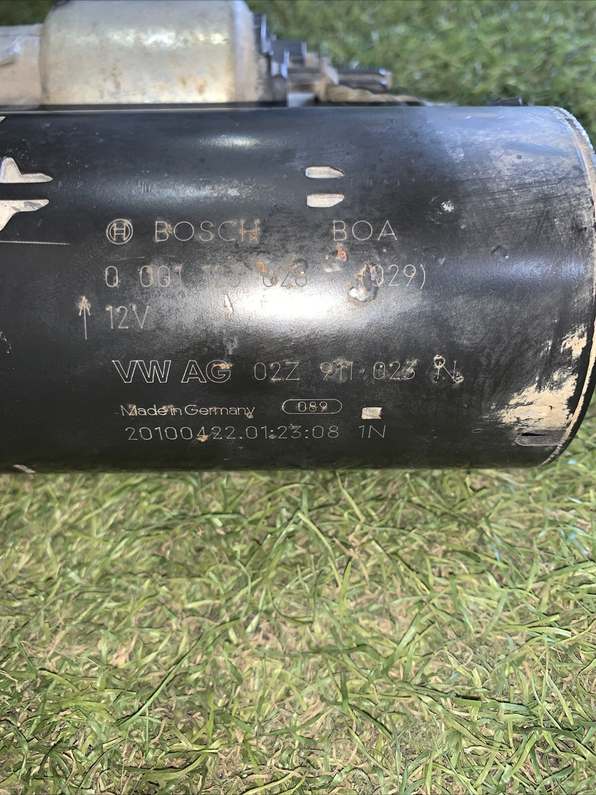Motorino Avviamento BOSCH 0001123028 VOLKSWAGEN POLO 6R 1.6 TDI 02Z911023N