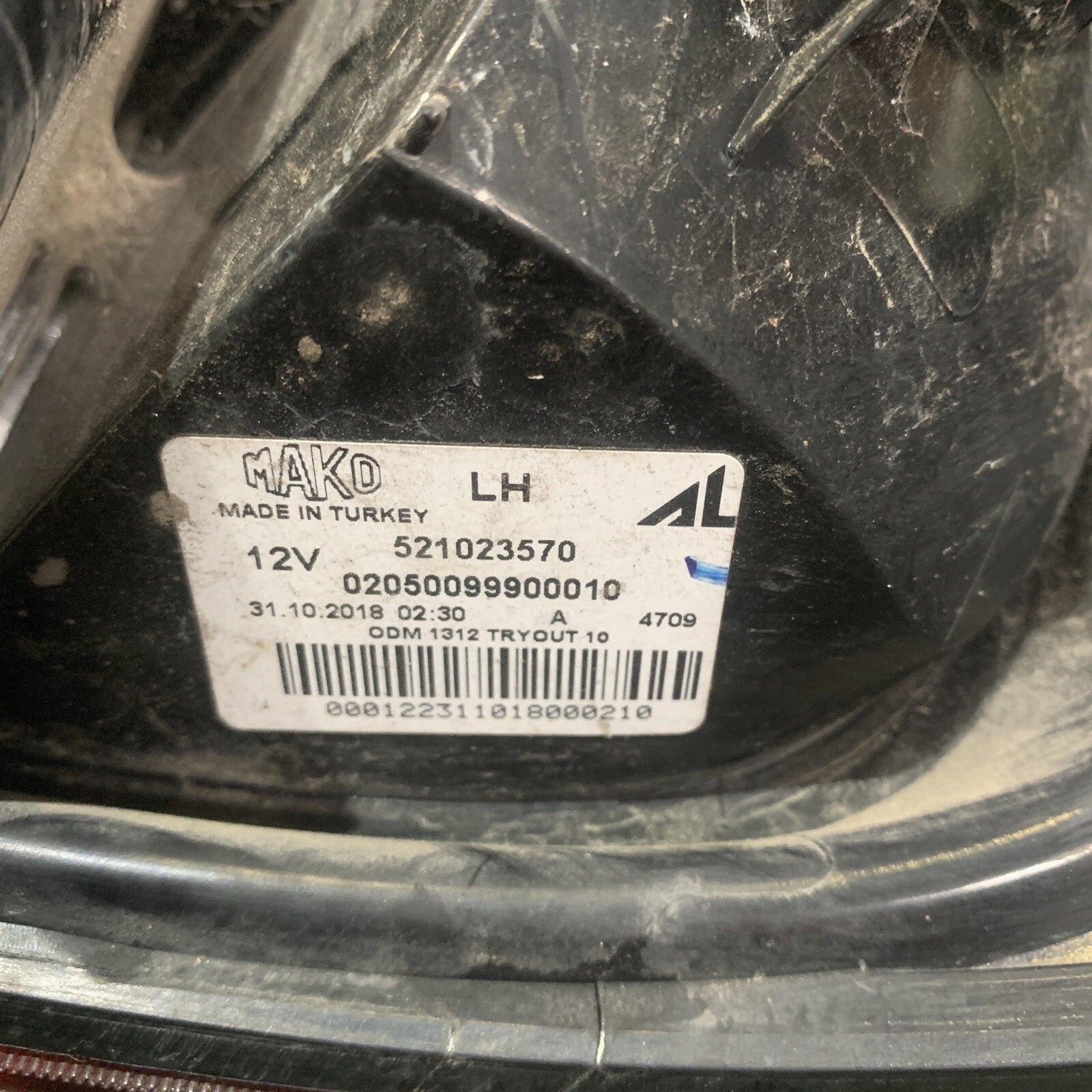 521023570 Fanale Stop Posteriore Sinistro FIAT PANDA 2012-2020