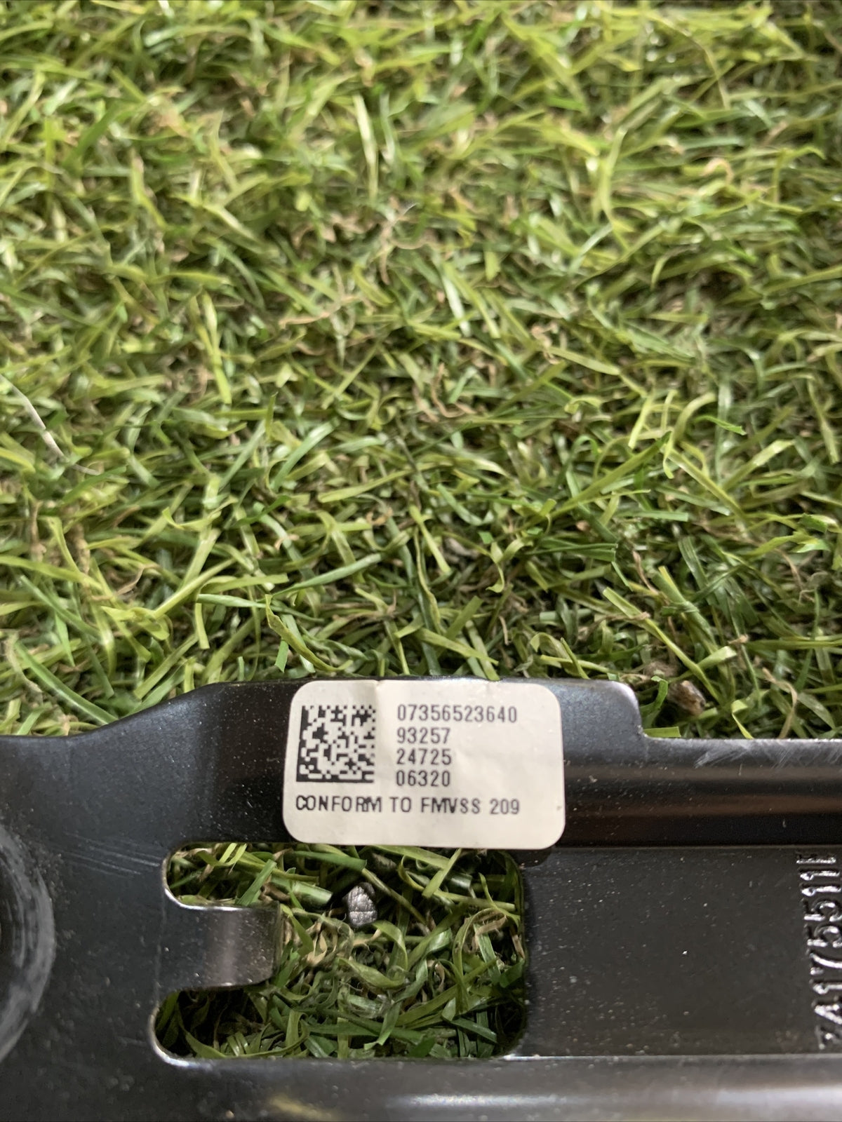 FIAT 500X 334 Regolazione altezza cintura sicurezza anteriore 07356523640