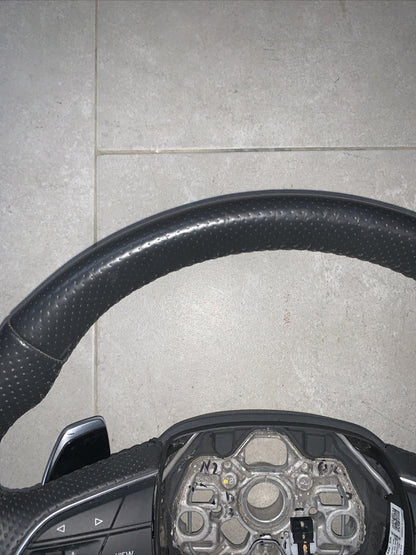 Volante Sterzo Audi Rsq3 Rs3 S3 A3 Multifunzione Con Palette 83A419091P