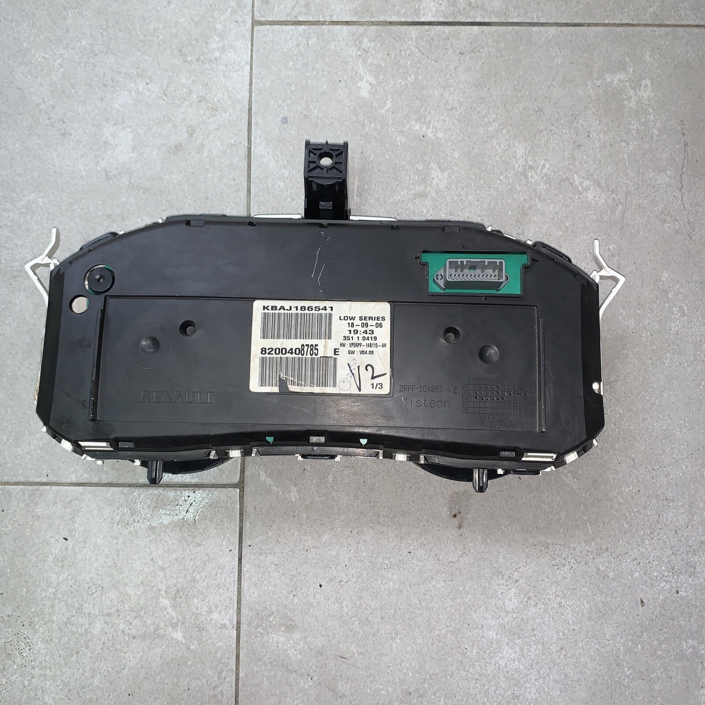 Quadro strumenti contachilometri 8200408785 Renault Megane II 1.5 Dci 2002-2010
