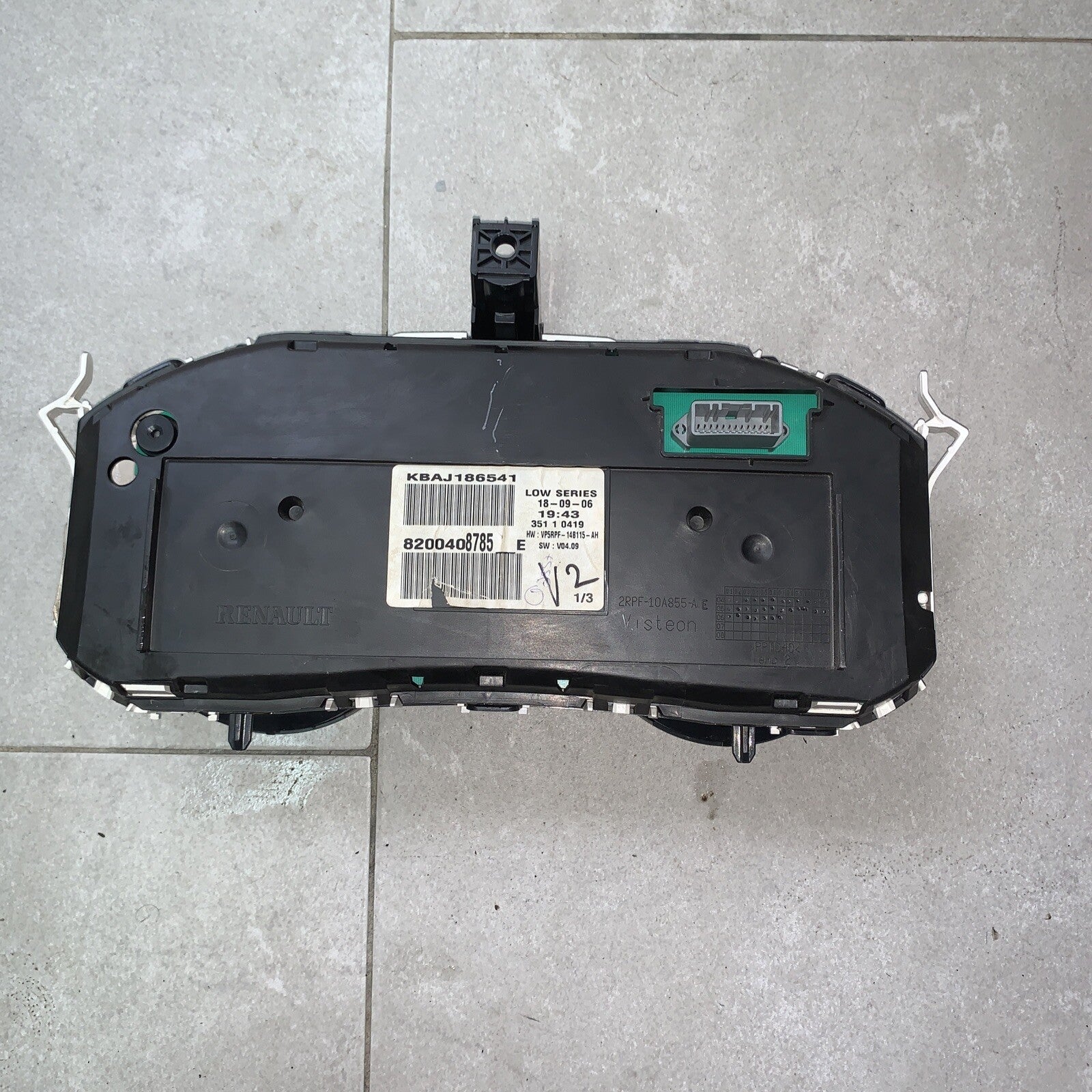 Quadro strumenti contachilometri 8200408785 Renault Megane II 1.5 Dci 2002-2010