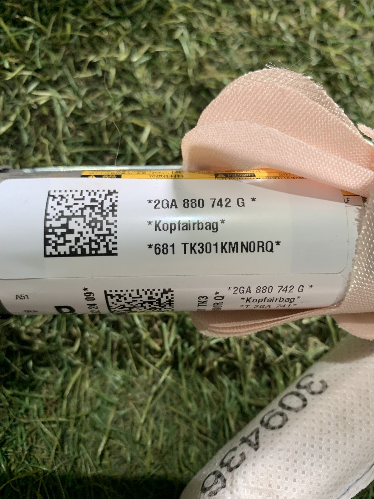 Tendina Airbag Destra Volkswagen T-Roc 2024 2GA880742G