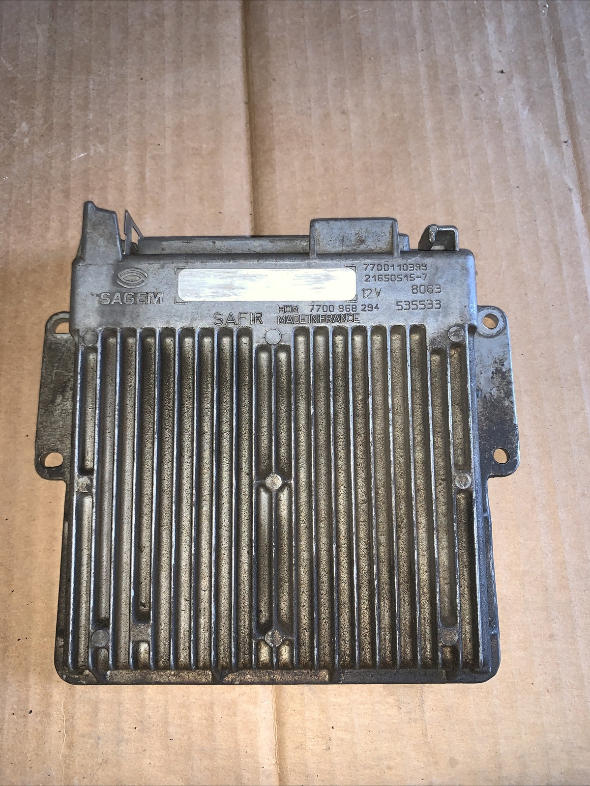 CENTRALINA MOTORE RENAULT CLIO 1.2 BENZINA 2002 7700110399