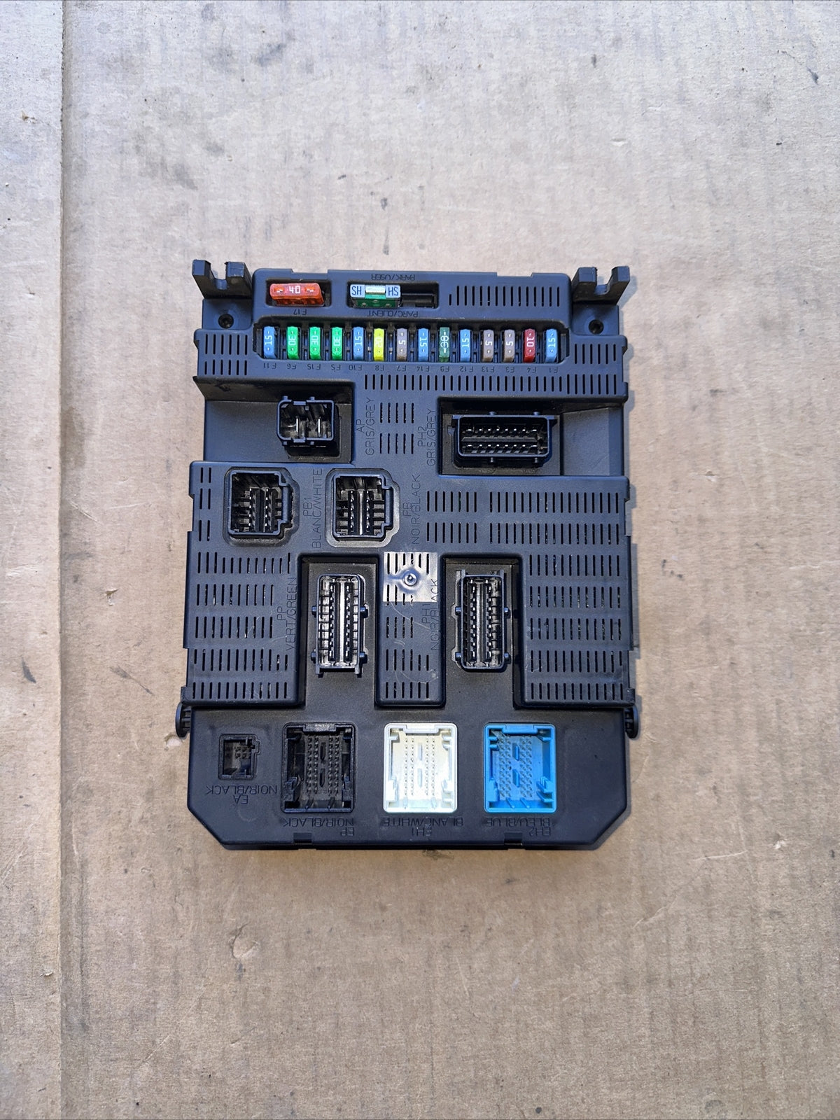 9659285380 BODY COMPUTER PEUGEOT 207 1° Serie  2006 1400 Di