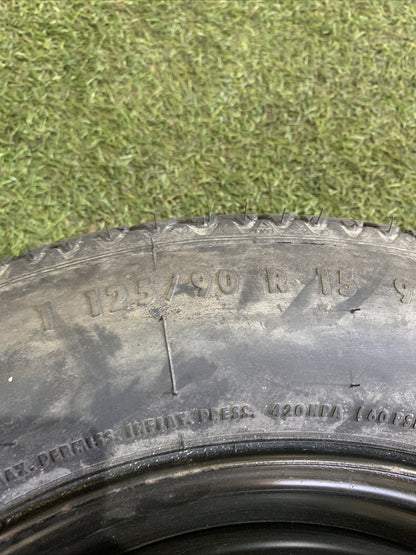 Kit Ruotino Di Scorta Lancia Delta, Fiat Bravo, Fiat 500L 125/90R15