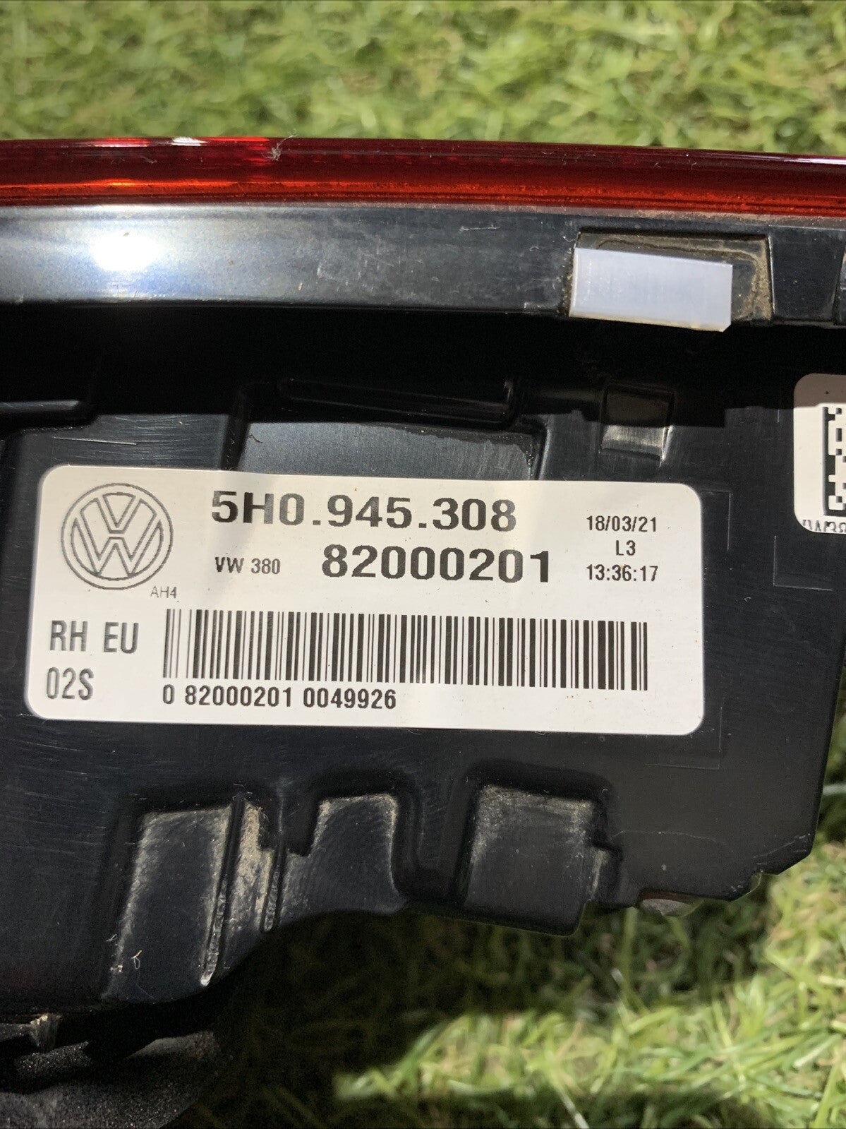 FANALE STOP A LED INTERNO POSTERIORE DESTRO GOLF VIII 5H0945308