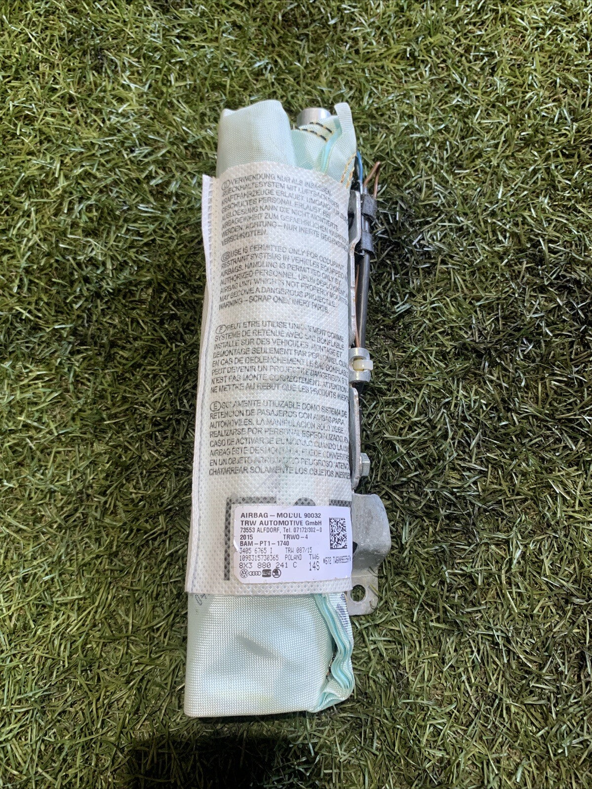 AIRBAG SEDILE LATO SINISTRO SX  AUDI A1 2013 8X3880241C