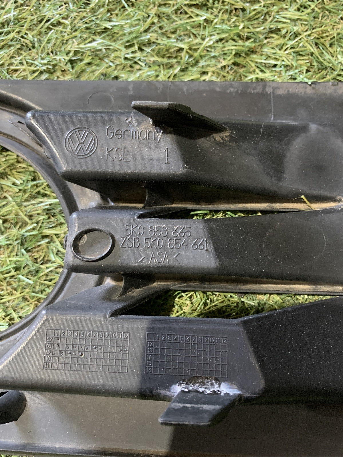 Griglia Paraurti Fendinebbia Anteriore Sinistra Volkswagen Golf 6 5K0853665