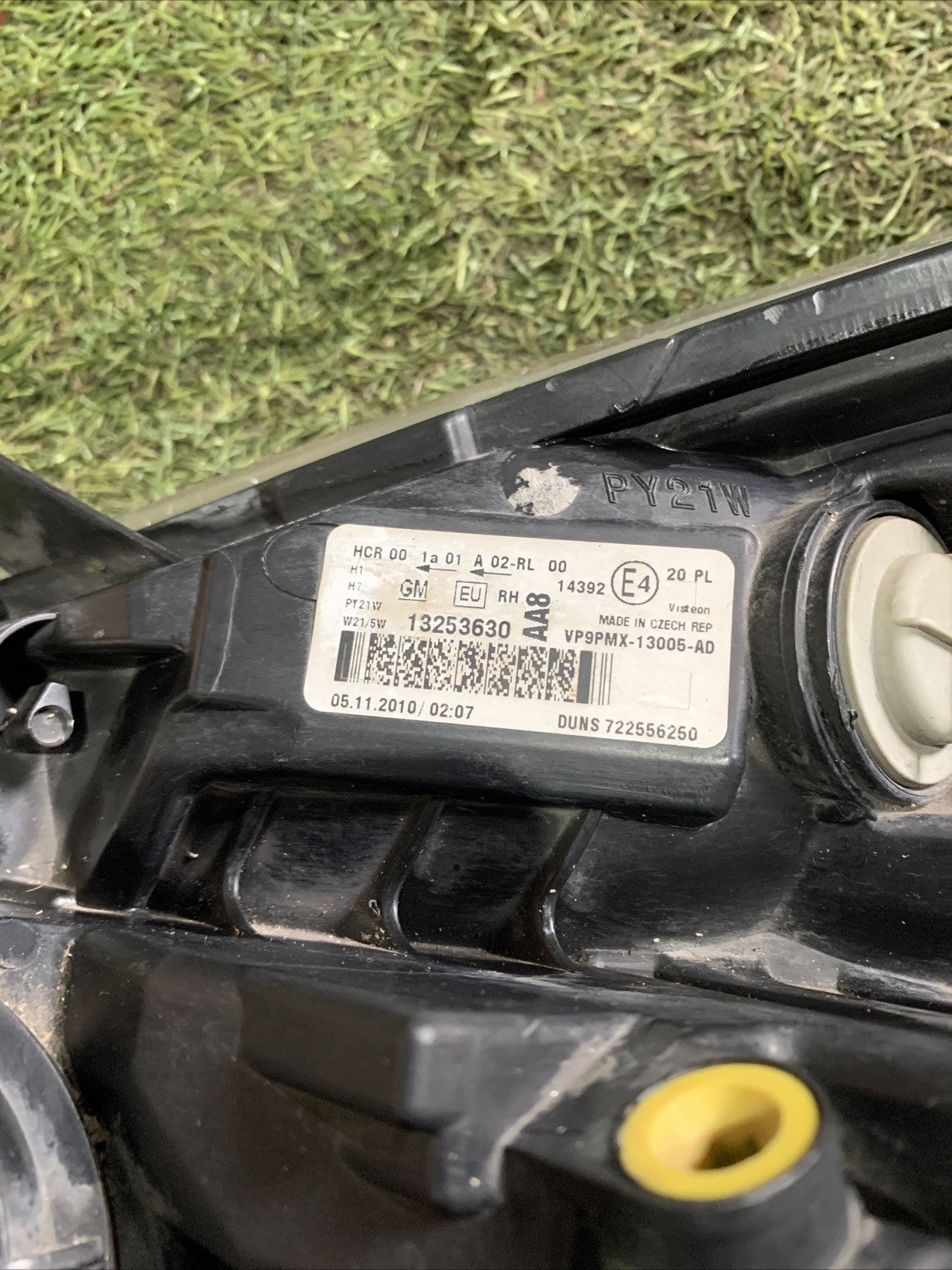 FARO ANTERIORE DESTRO PER OPEL Meriva 3° Serie 13253630 (10>)