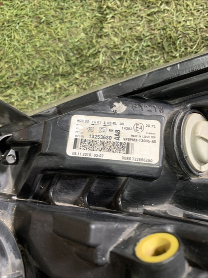 FARO ANTERIORE DESTRO PER OPEL Meriva 3° Serie 13253630 (10>)
